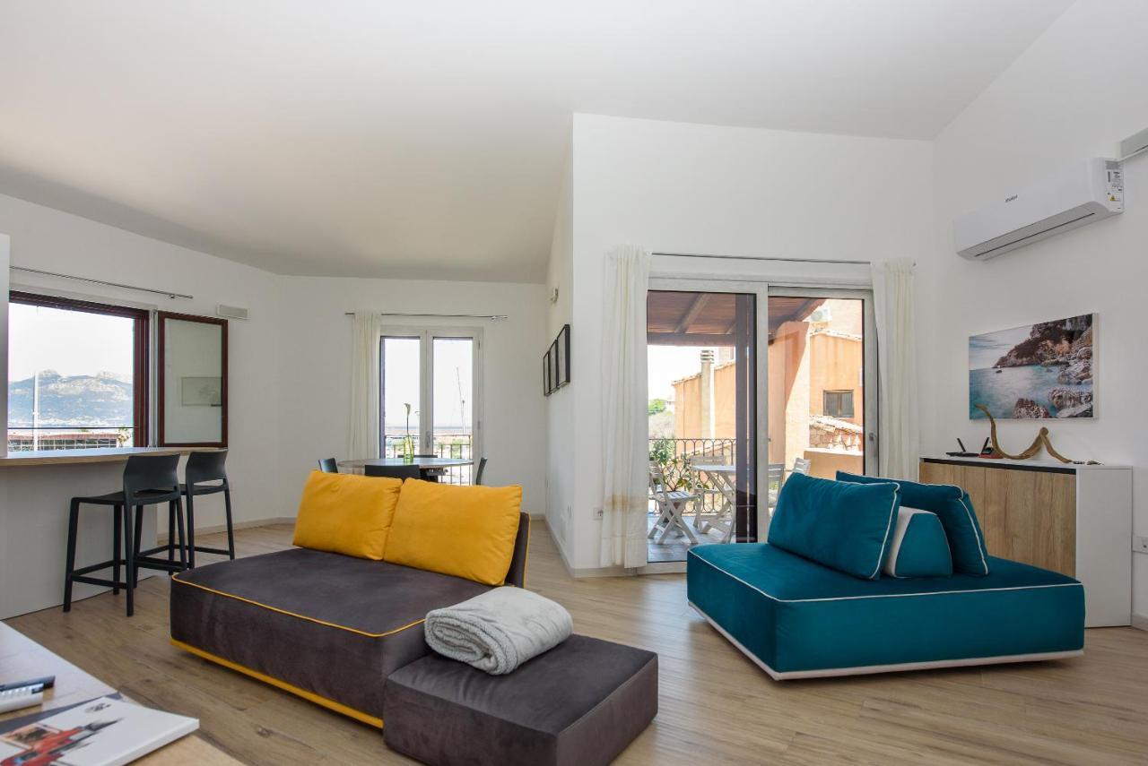 Loft Lungomare Vista Mare E Monti Lejlighed Àrbatax Eksteriør billede